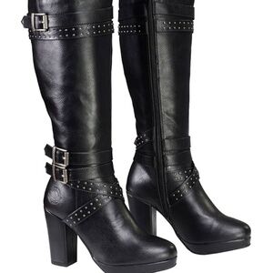 Harley Davidson Karlia Knee High Motorcycle Size 6.5 W
